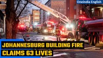 Johannesburg Building Fire: Several dozen lives lost in a massive blaze in downtown Johannesburg