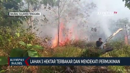 Lahan 3 Hektar Terbakar Dan Mendekati Permukiman