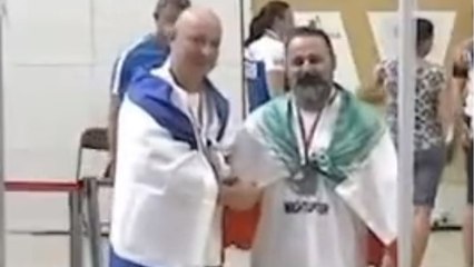 İsrailli rakibinin elini sıkan halterci Mostafa Rajaei'nin kariyeri sona erdi, halterciye ömür boyu men cezası