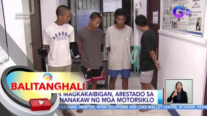 4 na magkakaibigan, arestado sa pagnanakaw ng mga motorsiklo | BT