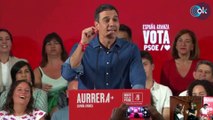 Sánchez monta un mitin sorpresa en Málaga tras el 23J para activar al PSOE ante una repetición electoral