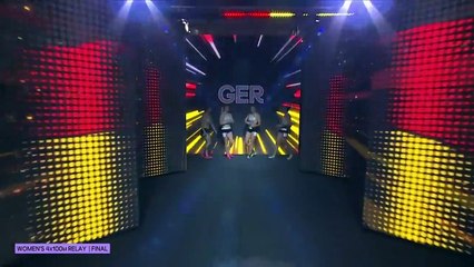 4 x100m Relay women Final World Athletics Championships Budapest