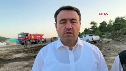 2 personnes blessées dans un incendie de forêt à Kütahya