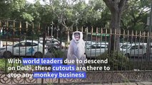 Delhi deploys cutout monkeys to protect G20 summit
