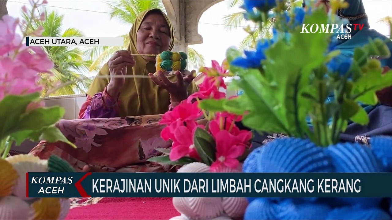 Kerajinan Unik dari Limbah Cangkang Kerang