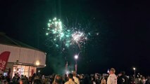 27 August 2023 At Clacton On Sea Essex Pier Last summer Fireworks display Event of the year