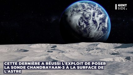 La sonde Indienne Chandrayaan-3 fait une incroyable découverte au pôle Sud de la Lune