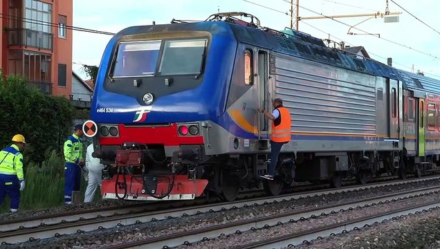 Brandizzo, ispezione al treno verifiche sulla locomotiva