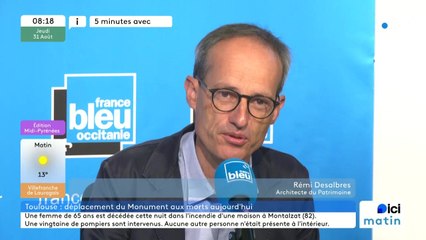 5 MINUTES avec Rémi Desalbres, architecte du Patrimoine, de l'agence ARC et SITES