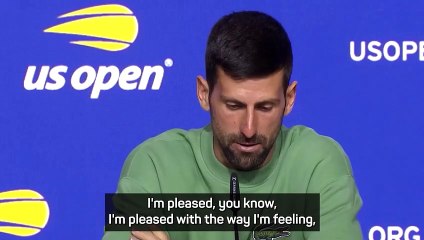 Djokovic delighted with rapid progress at US Open
