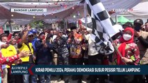 Kirab Pemilu 2024, Perahu Demokrasi Susur Pesisir Teluk Lampung