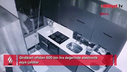 Suç ortakları taksici çıktı! Mutfak penceresinden akılalmaz hırsızlık