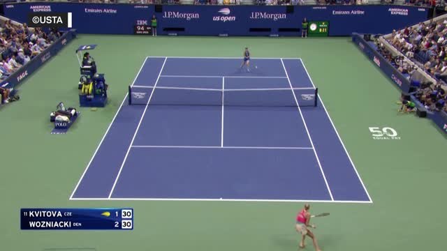 US Open - Wozniacki s'offre Kvitova