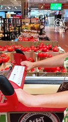Des courses pour 40€ au supermarché en été