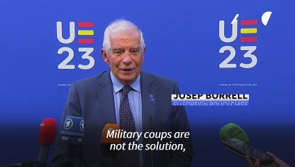 EU's Borrell says Gabon coup followed flawed election