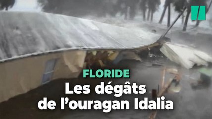 En Floride, l'ouragan Idalia provoque de nombreux dégâts