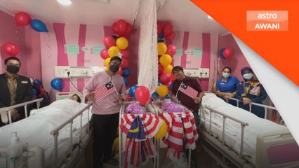 Teruja sambut kelahiran pada sambutan hari kemerdekaan