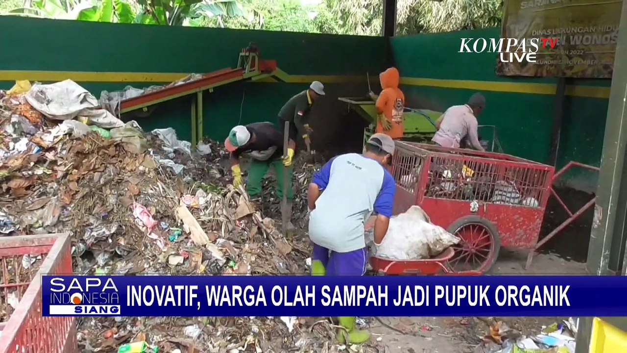 Inovatif, Petani Wonosobo Olah Sampah Jadi Pupuk Organik Bernilai Jual