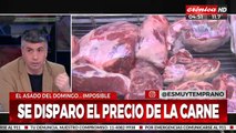 El precio de la carne registró aumentos de hasta un 60%