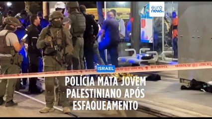 Jovem palestiniano morto a tiro em Jerusalém, após um esfaqueamento