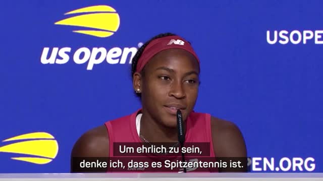 Gauff: Djokovic und Alcaraz auf anderem Level