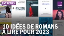 Rentrée littéraire 2023 : les 10 romans préférés de France Culture et L’Obs