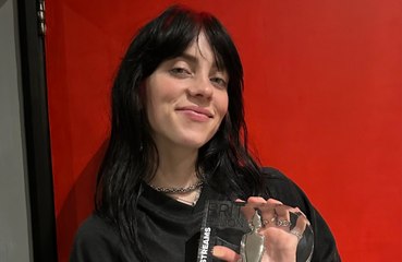 Billie Eilish receives BRIT Billion Award for incredible streaming landmark
