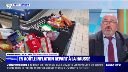 4,8% en août: comment expliquer le rebond de l'inflation?