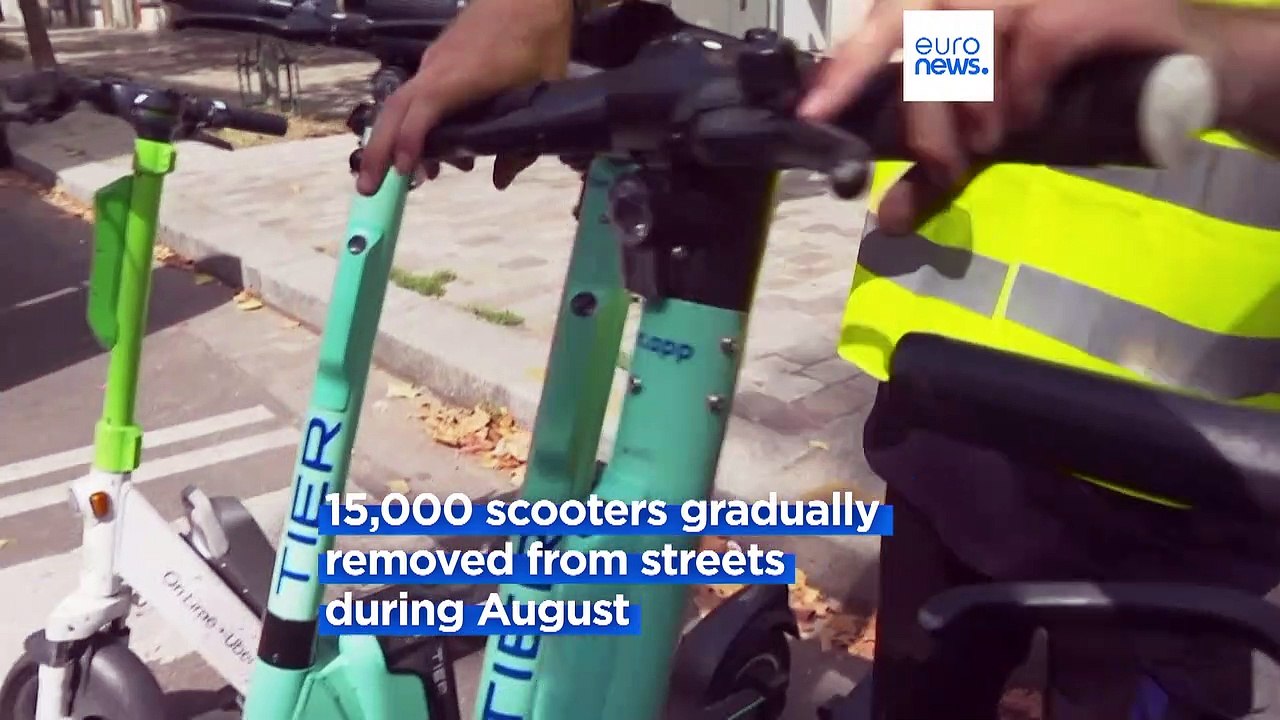 Paris becomes the first European capital to ban self-service electric scooters
