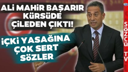 Ali Mahir Başarır'dan AKP'lileri Çileden Çıkartacak İçki Yasağı Tepkisi!