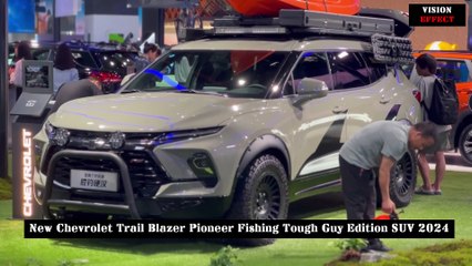 New Chevrolet Trail Blazer Pioneer Fishing Tough Guy Edition SUV 2024