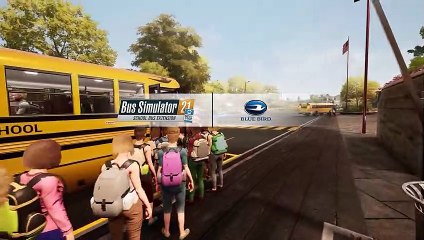 Bus Simulator 21 Next Stop - School Bus Extension Launch Trailer   PS5 & PS4 Games