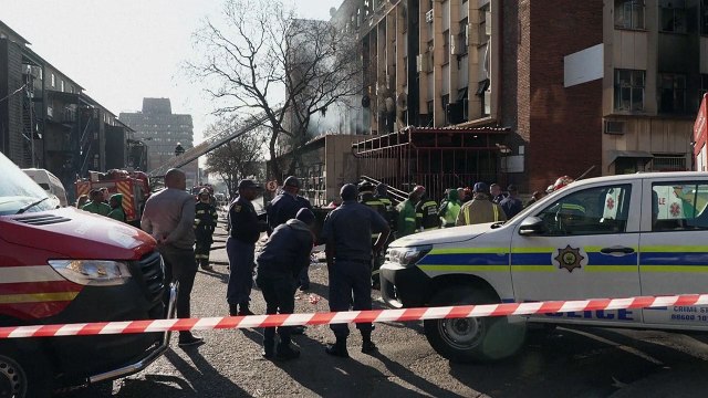 Viele Tote bei Gebäudebrand in Johannesburg