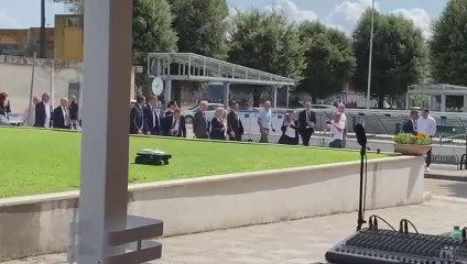 Stupro Caivano, Meloni arrivata alla scuola del Parco Verde - Video