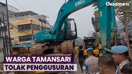 PN Jakbar Akan Gusur Ribuan Meter Bangunan di Tamansari, Warga Menolak Keras