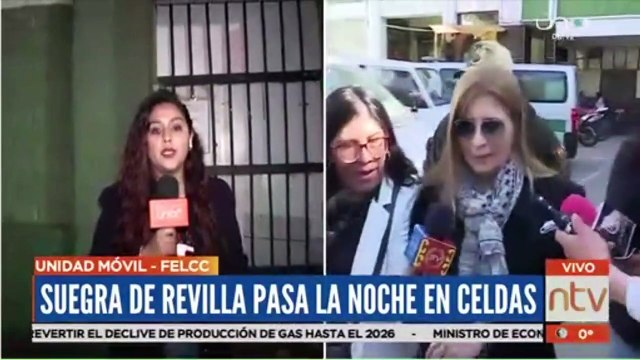 Suegra de Luis Revilla pasó la noche en celdas policiales