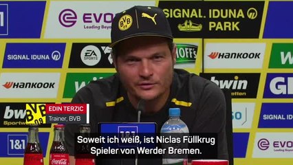 Füllkrug zum BVB? Terzic will sich nicht äußern