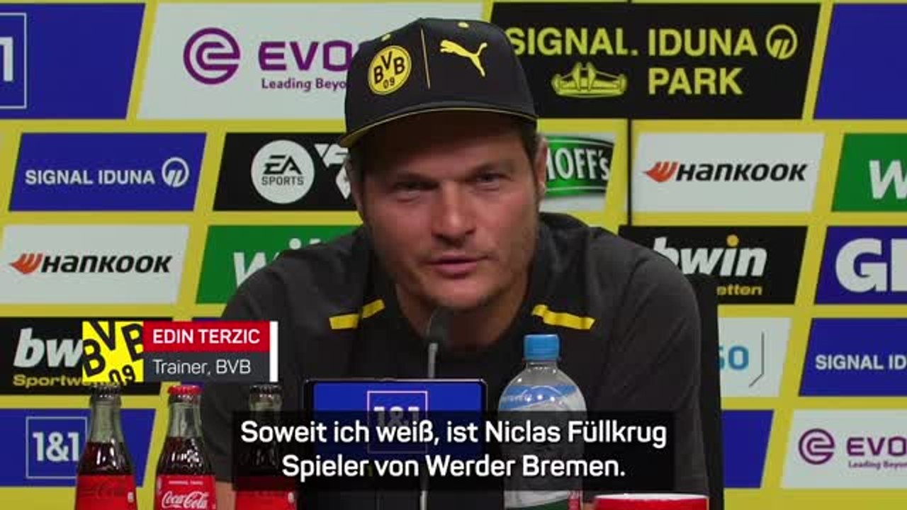 Füllkrug zum bvb? terzic will sich nicht äußern