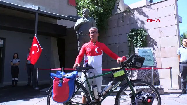 ŞEHİT POLİS FETHİ SEKİN İÇİN 1570 KİLOMETRELİK ANMA TURU