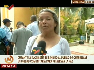 Miranda | Habitantes de Charallave celebró el 342º aniversario de su patrona Santa Rosa de Lima