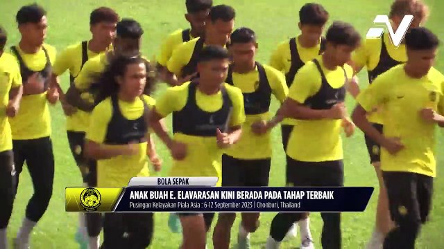 Barisan pemain B23 Tahun Negara berada di tahap terbaik hadapi Kelayakan Piala Asia B23 Tahun