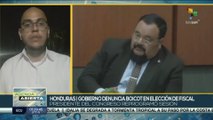 Gobierno de Honduras denuncia boicot en elección fiscal