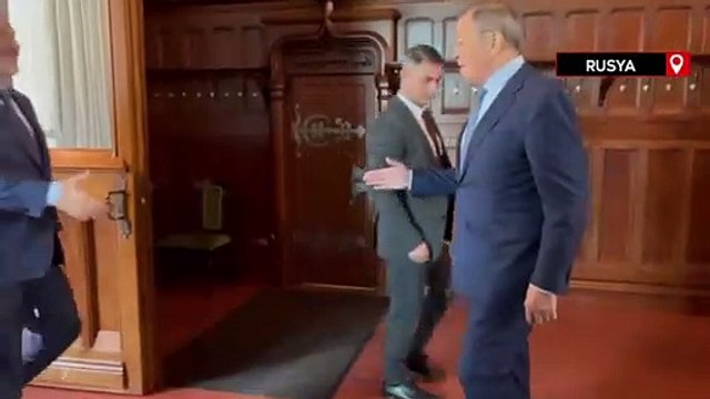 Hakan Fidan Rusya'da: Sergey Lavrov ile görüşmesi başladı