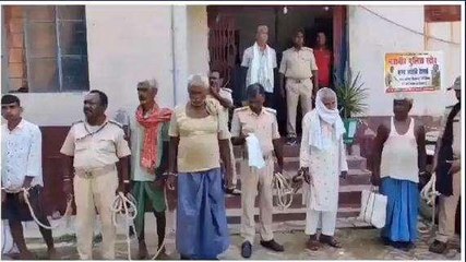 लखीसराय: हलसी पुलिस ने देर रात चलाया छापेमारी अभियान, 6 अभियुक्त गिरफ्तार