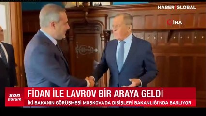 Dışişleri Bakanı Hakan Fidan Moskova'da!