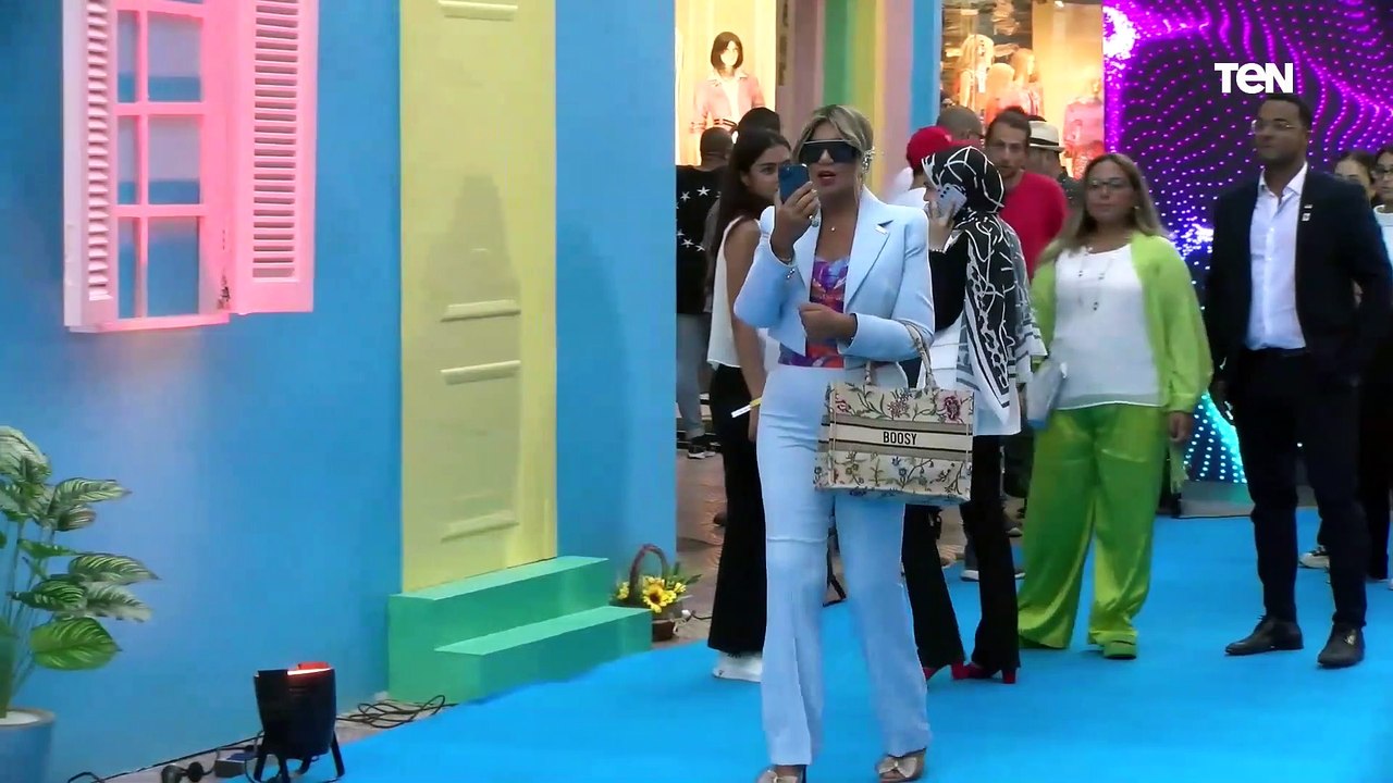 "وسط أجواء مليئة بالفرحة بين الجمهور والفنانين ".. العرض الاول لفيلم اولاد حريم كريم بالإسكندرية