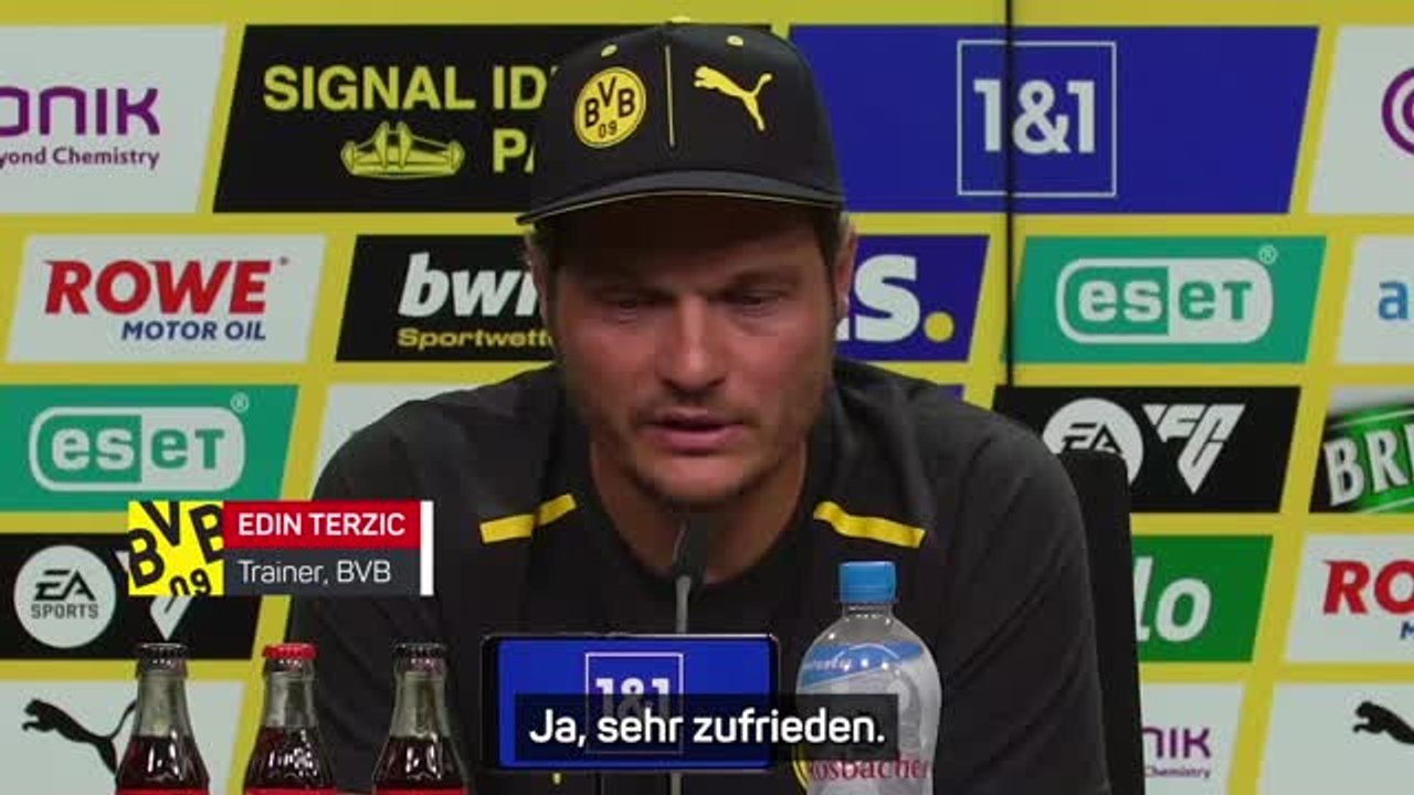 Terzic über BVB-Transferperiode: "Sehr zufrieden"
