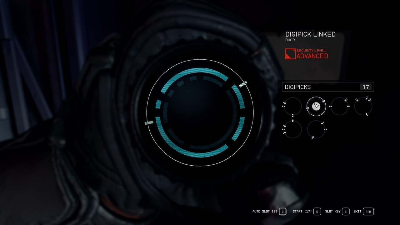 Starfield: Wir knacken ein Schloss und zeigen, wie das Minispiel funktioniert