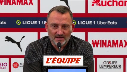 Haise: « On a du mal à switcher » - Foot - L1 - Lens