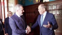 Dışişleri Bakanı Fidan, Rusya Dışişleri Bakanı Lavrov ile görüştü